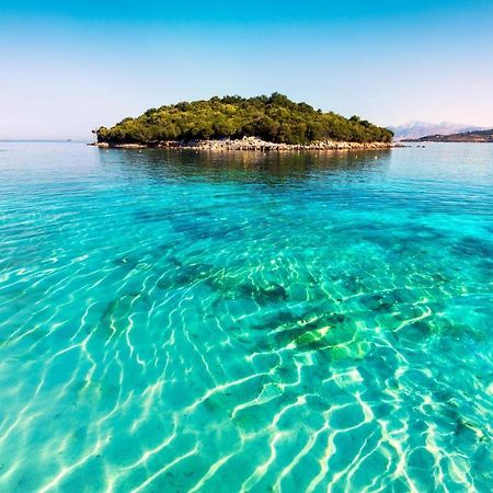 Appartamento Vila Butrint Ksamil Esterno foto